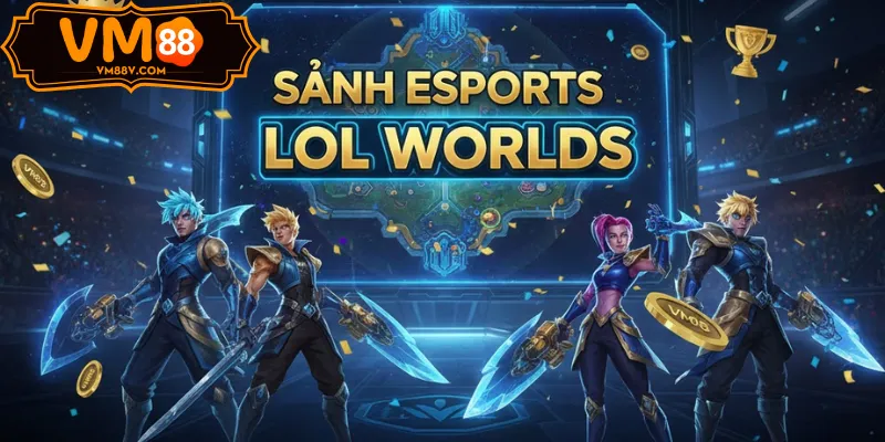 Esports VM88 LOL Worlds kèo cao