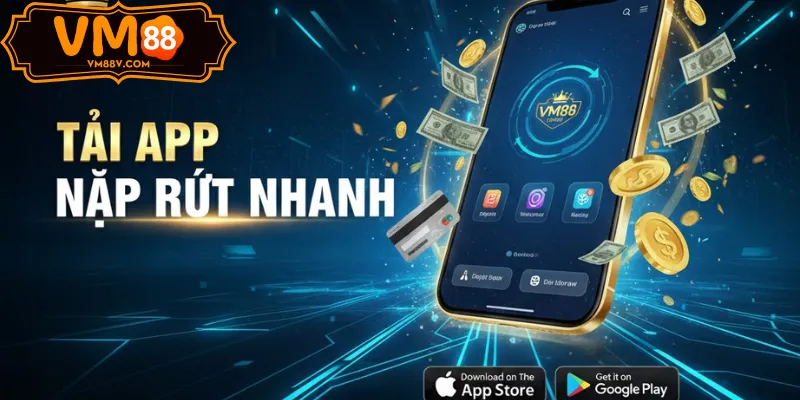 Tải app VM88 nạp rút nhanh